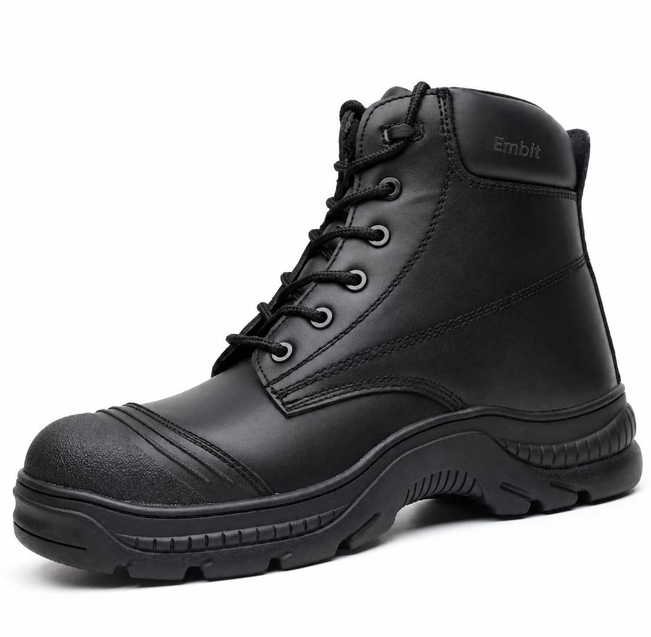 Embit Black Tactical Boot Product Shot